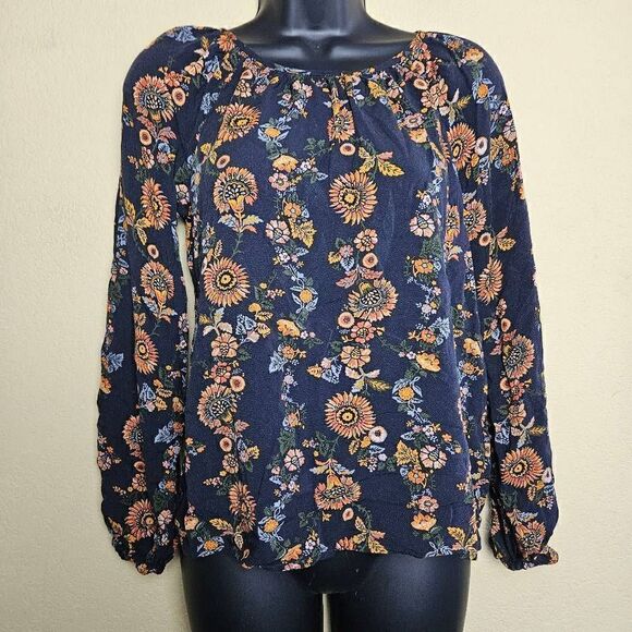Art Class Floral Blouse  - Picture 1 of 8